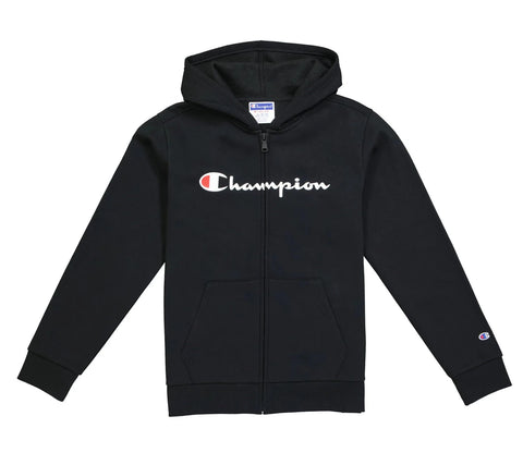 Big Kids' Classic Script Logo Full-Zip Hoodie