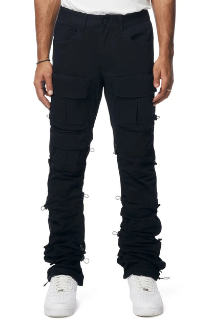 Men's Twill Bungee Stacked Pants