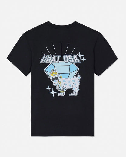 GOAT USA Kids Diamond T-Shirt – Soft Graphic Tee back view
