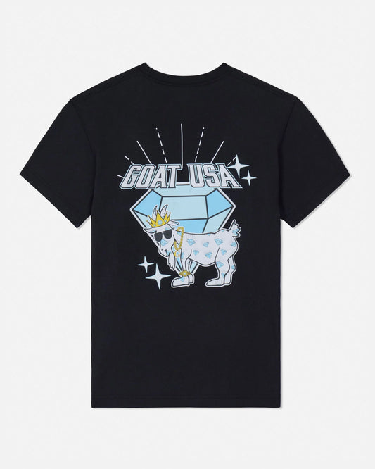 GOAT USA Kids Diamond T-Shirt – Soft Graphic Tee back view