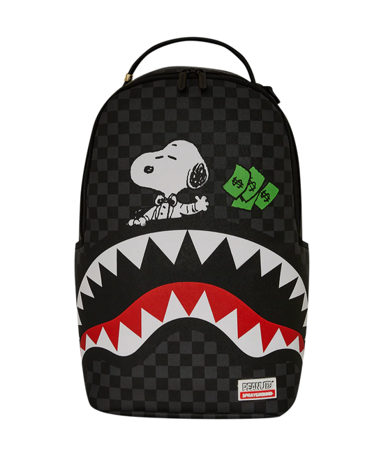 Sprayground Snoopy Shark Rich Backpack