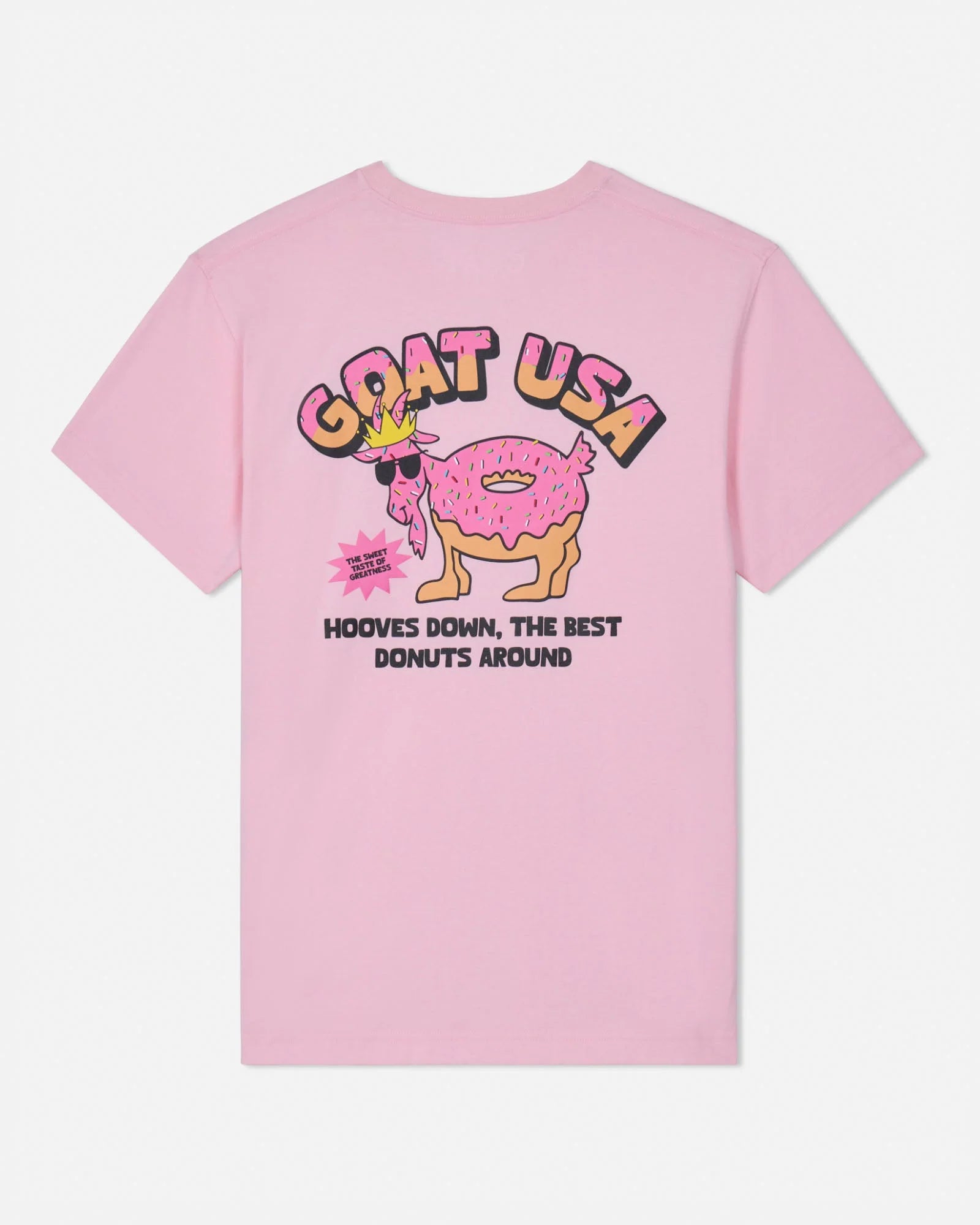 GOAT USA Donut Graphic T-Shirt BACK VIEW