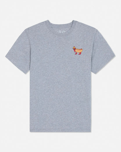 GOAT USA Famous Hot Dogs Graphic T-Shirt front view