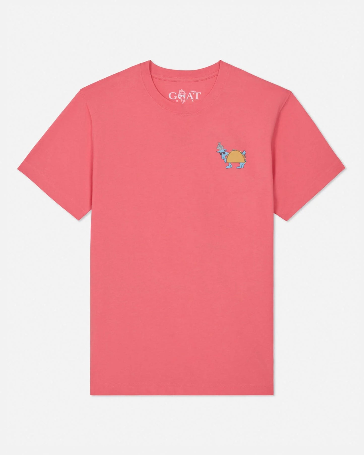GOAT USA Fish Taco Graphic T-Shirt front view