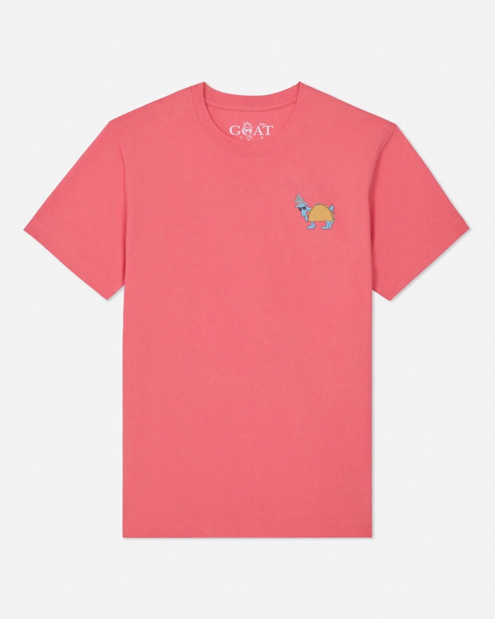 GOAT USA Fish Taco Graphic T-Shirt front view