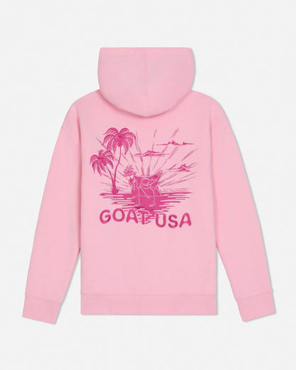 GOAT USA Palm Tree Hoodie BACK VIEW