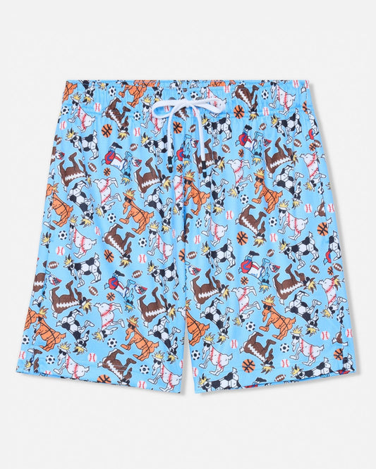 GOAT USA Sports AOP Mesh Shorts front view
