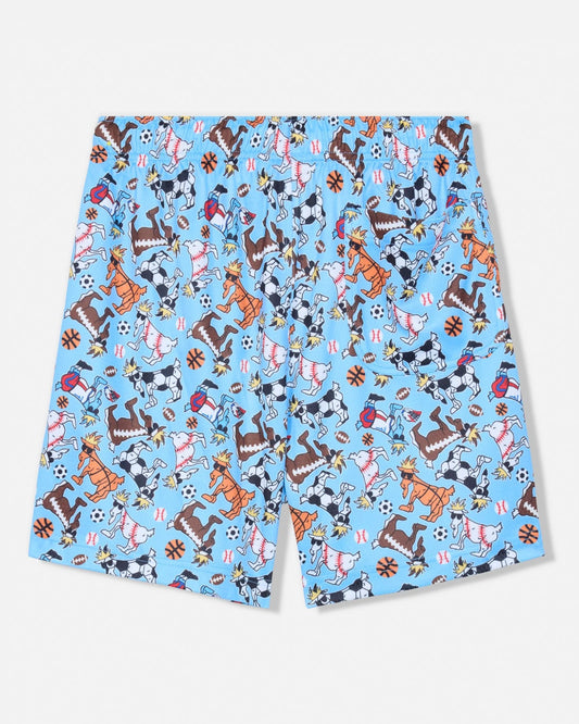 GOAT USA Sports AOP Mesh Shorts back view