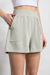 Modal Elastic Waist Shorts