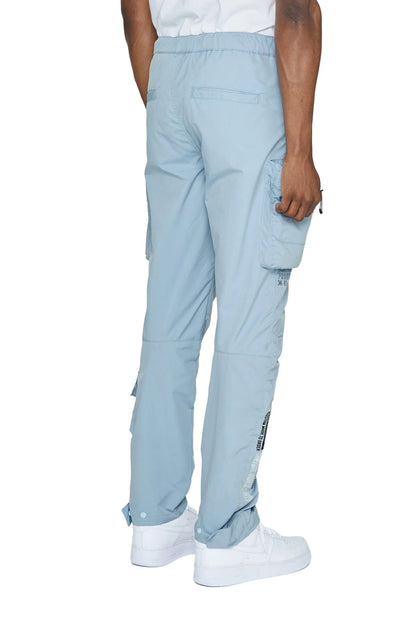 Men's Nylon Print Cargo Pants