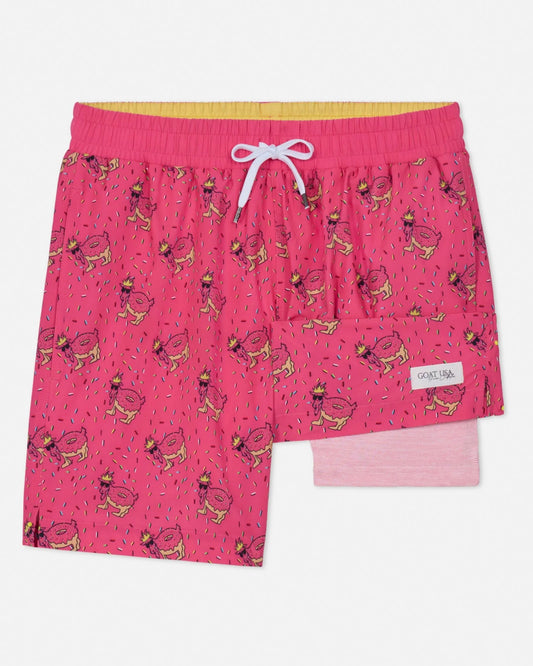 GOAT USA Donut Bathing Suit front view leg