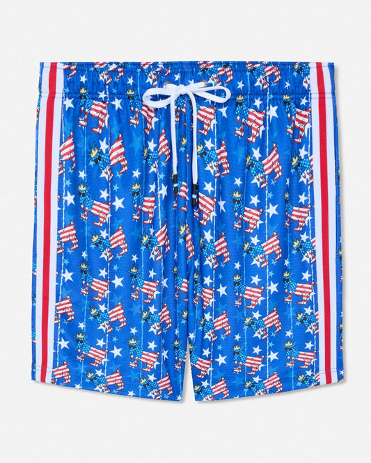 GOAT USA Freedom Mesh Shorts front view
