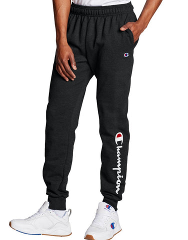 Men's Script Logo Powerblend Fleece Joggers