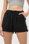 Woven Drawstring Shorts