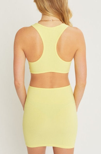 Racer Back Cutout Dress
