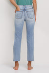 High Rise Straight Jeans