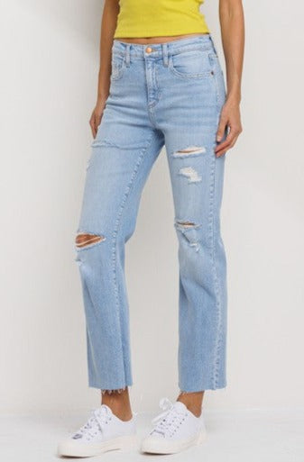 High Rise Straight Jean