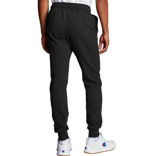 Men's Script Logo Powerblend Fleece Joggers back view