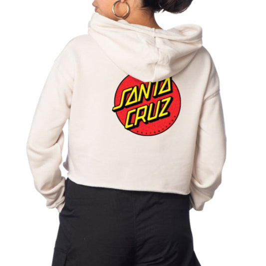 Santa Cruz Classic Dot Pullover Hoodie back view