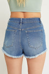 Frayed Hem Shorts