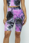 Tie Dye Bike Shorts