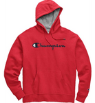 Men's Champion Script Logo Powerblend® Pullover Hoodie