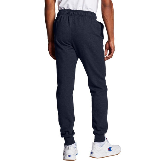 Men's Script Logo Powerblend Fleece Joggers back view