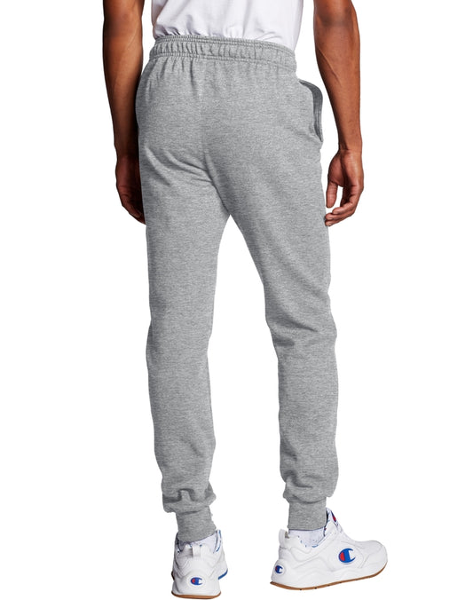Men's Script Logo Powerblend Fleece Joggers back view