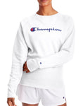 Women's Script Logo Powerblend Fleece Classic Crew