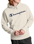 Men's Powerblend® Fleece Pullover Script Logo Hoodie