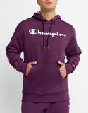 Men's Powerblend® Fleece Pullover Script Logo Hoodie