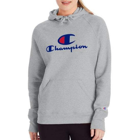 Women's C + Script Logo Powerblend Fleece Hoodie