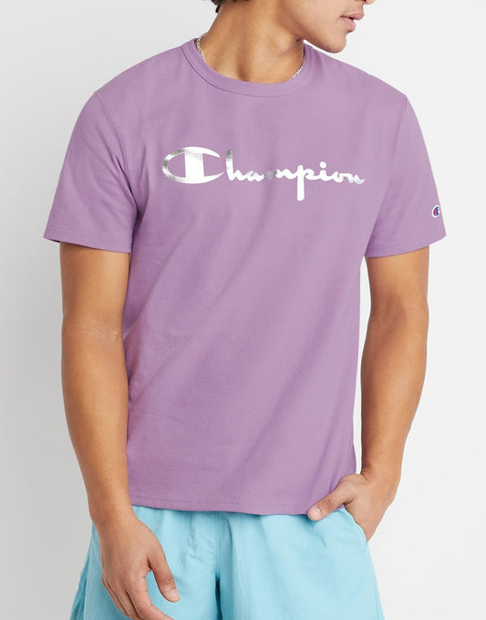 Foil Script Heritage Tee front view