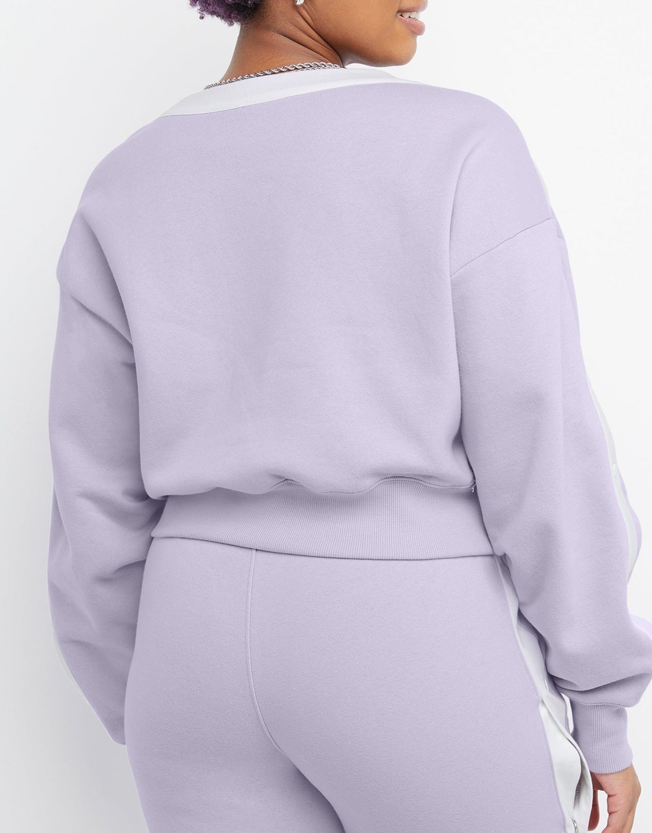 Transformative Fleece Top back view