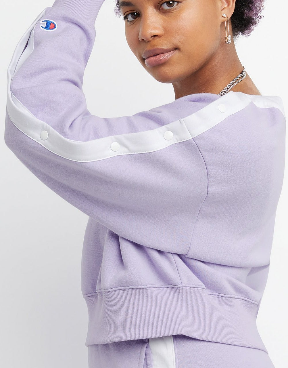 Transformative Fleece Top side view