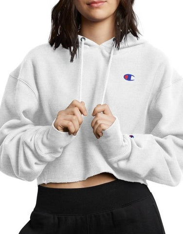 Women's Reverse Weave®  C Logo Cropped Cut Off Pullover