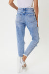 Distressed Mom Jeans