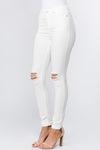Ripped Knee Skinny Jean