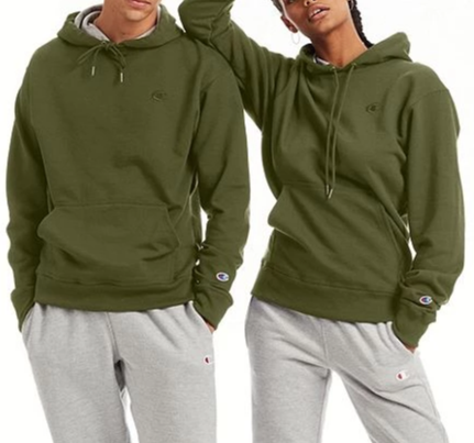 Men's Powerblend® Fleece Pullover Hoodie front view