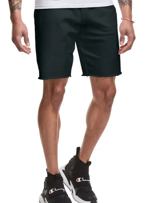 7in Reverse Weave Cut-Off Shorts front view