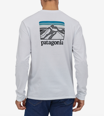 Men's Long-Sleeved Line Logo Ridge Responsibili-Tee®