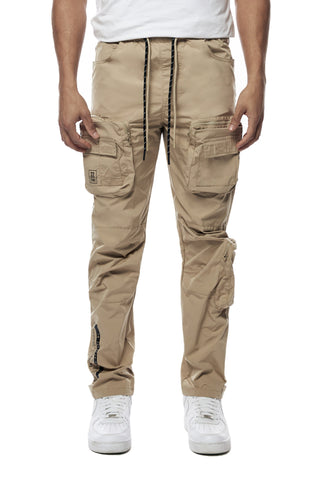 Men's Printed Utility Nylon Pants
