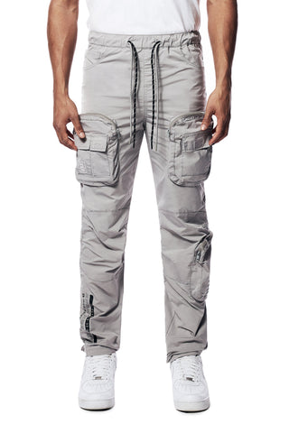 Men's Printed Utility Nylon Pants