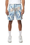 Men's Printed Utility Nylon Shorts