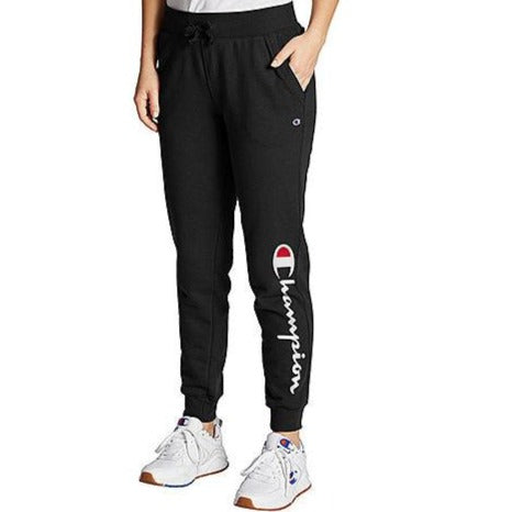 Women's Vertical Logo Powerblend® Fleece Joggers