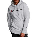 Men's Champion Script Logo Powerblend® Pullover Hoodie