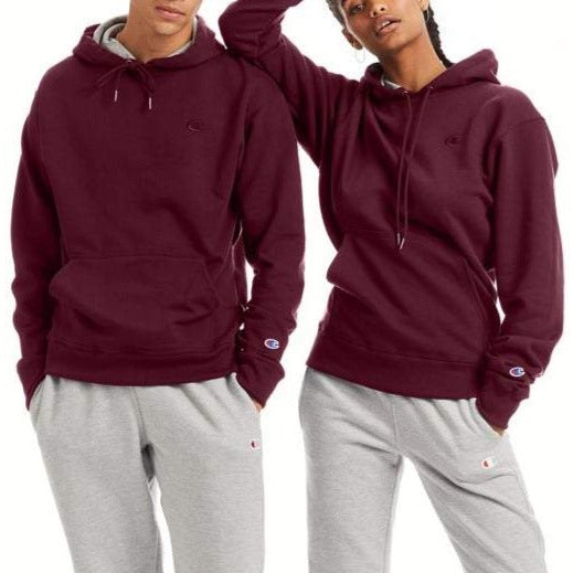 Men's Powerblend® Fleece Pullover Hoodie front view